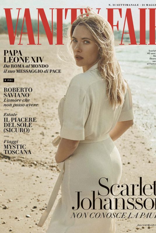 SCARLETT JOHANSSON in Vanity Fair Italy, May 2025