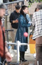 SELENA GOMEZ, Martin Short and Steve Martin on the Set of Only Murders in the Building in New York 05/07/2025