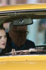 SELENA GOMEZ, Martin Short and Steve Martin on the Set of Only Murders in the Building in New York 05/07/2025