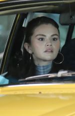 SELENA GOMEZ, Martin Short and Steve Martin on the Set of Only Murders in the Building in New York 05/07/2025