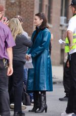 SELENA GOMEZ, Martin Short and Steve Martin on the Set of Only Murders in the Building in New York 05/07/2025