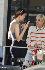 SELMA BLAIR Out with Her Dog in Los Angeles 05/23/2025
