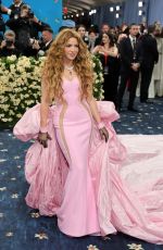 SHAKIRA at 2025 Met Gala Celebrating Superfine: Tailoring Black Style in New York 05/05/2025