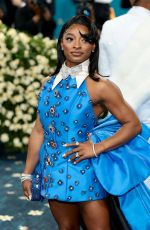 SIMONE BILES at 2025 Met Gala Celebrating Superfine: Tailoring Black Style in New York 05/05/2025
