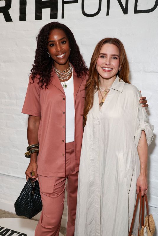 SOPHIA BUSH at Elaine Welteroth + birthFUND Present Mother