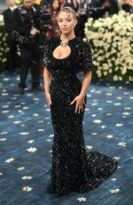SYDNEY SWEENEY at 2025 Met Gala Celebrating Superfine: Tailoring Black Style in New York 05/05/2025