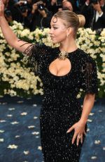 SYDNEY SWEENEY at 2025 Met Gala Celebrating Superfine: Tailoring Black Style in New York 05/05/2025