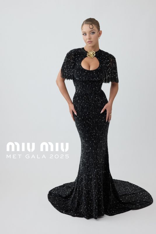 SYDNEY SWEENEY - Met Gala Photoshoot for Miu Miu, May 2025
