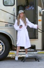 SYDNEY SWEENEY on the Set of a Hey Dude Campaign in Florida 05/29/2025
