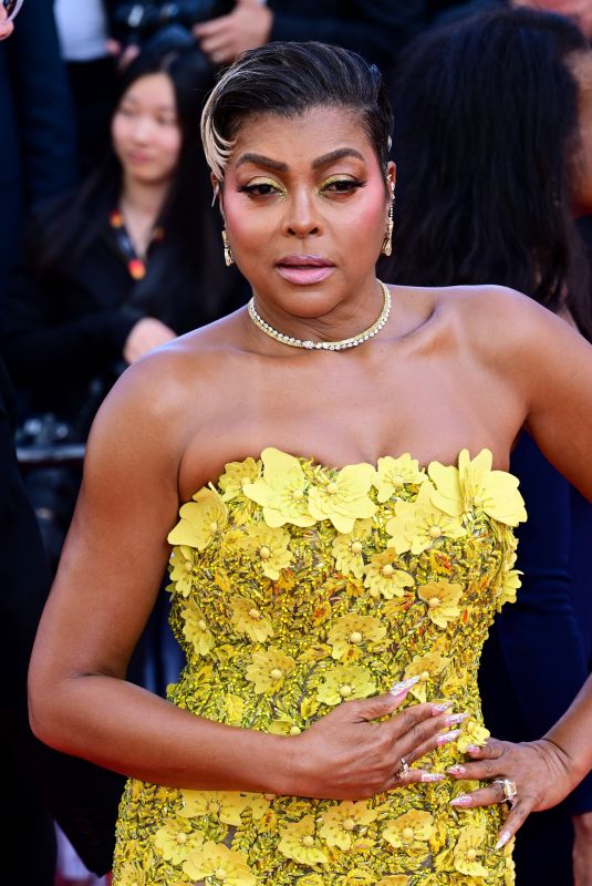 TARAJI P. HENSON at The History of Sound Premiere at 78th Cannes Film Festival 05/21/2025