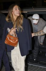 TATE MCRAE and The Kid Laroi Arrives at La Girafe in Paris 05/26/2025