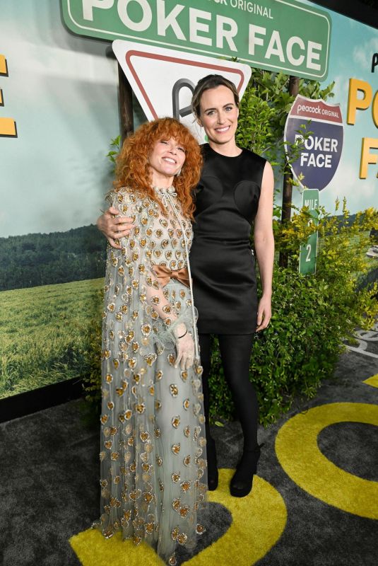 TAYLOR SCHILLING and NATASHA LYONNE at Poker Face Season 2 Premiere in Los Angeles 05/01/2025