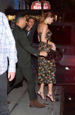 TAYLOR SWIFT Out for Dinner at Via Carota in New York City 05/29/2025
