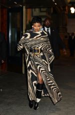 TEYANA TAYLOR Arrives at Kings Trust Gala at Casa Cipriani in New York 05/01/2025