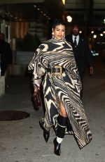 TEYANA TAYLOR Arrives at Kings Trust Gala at Casa Cipriani in New York 05/01/2025
