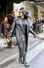 TEYANA TAYLOR Out and About in New York City 05/04/2025