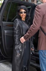 TEYANA TAYLOR Out and About in New York City 05/04/2025