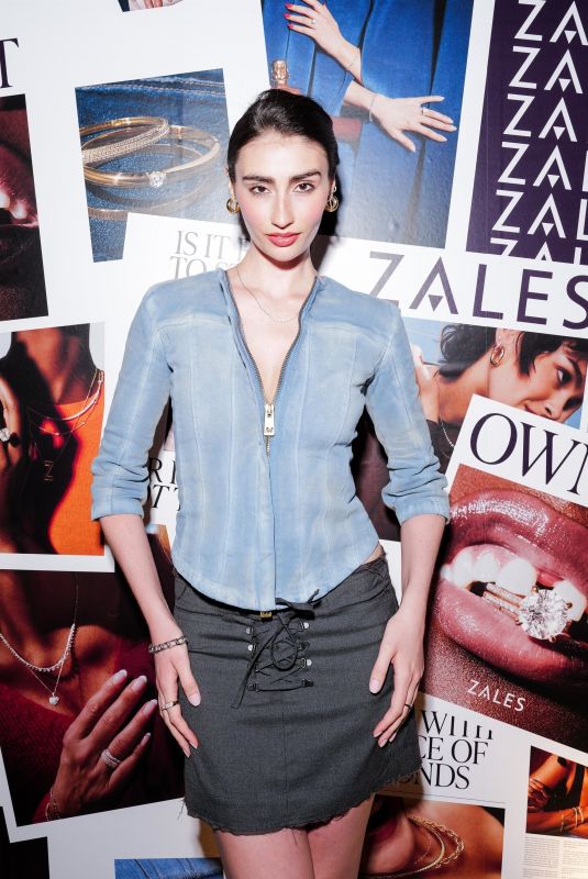 VIENNA SKYE at Zales Celebrate Launch of Own It Campaign at Double Chicken Please in New York 04/30/2025