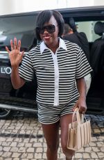 VIOLA DAVIS Arrives at Martinez Hotel in Cannes 05/21/2025