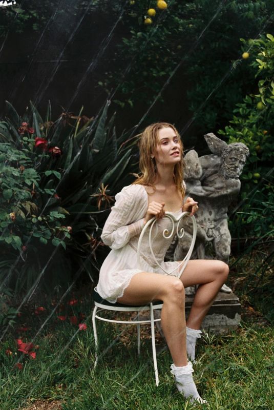 VIRGINIA GARDNER at a Photoshoot, May 2025