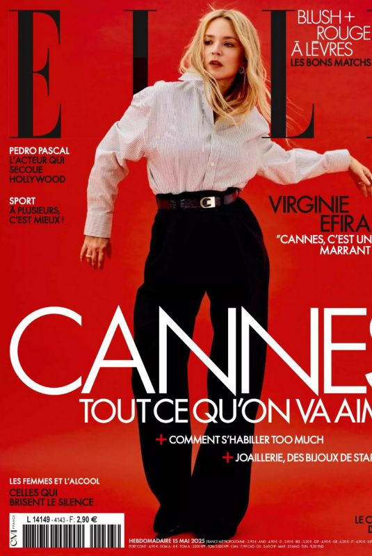 VIRGINIE EFIRA in Elle France, May 2025