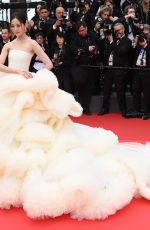 WAN QIANHUI at Leave One Day Premiere and Opening Ceremony of 78th Cannes Film Festival 05/13/2025