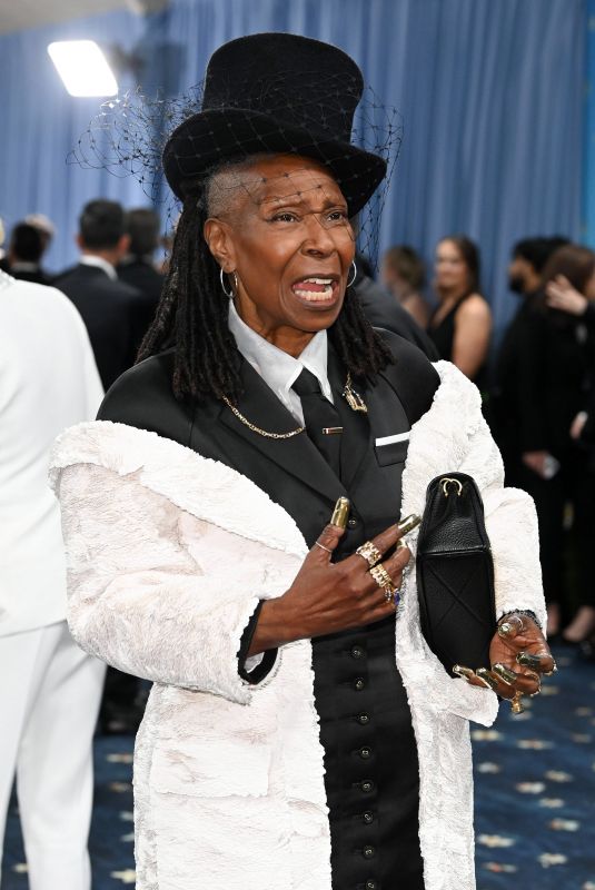 WHOOPI GOLDBERG at 2025 Met Gala Celebrating Superfine: Tailoring Black Style in New York 05/05/2025