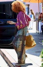 WINNIE HARLOW Leaves Il Pastaio in Beverly Hills 05/27/2025