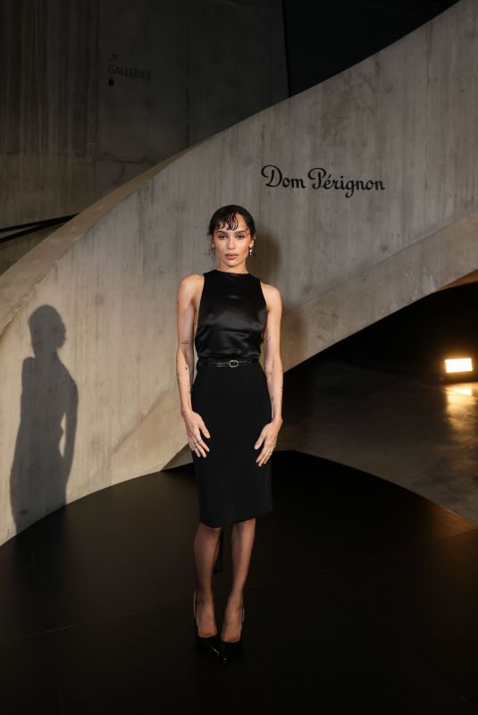 ZOE KRAVITZ at Moet Hennessey Dom Perignon Revelations Dinner and Party in London 05/15/2025