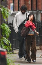 ZOE KRAVITZ Leaves Her Apartment in New York City 05/04/2025