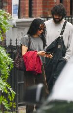 ZOE KRAVITZ Leaves Her Apartment in New York City 05/04/2025