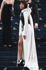 ZOE SALDANA at 2025 Met Gala Celebrating Superfine: Tailoring Black Style in New York 05/05/2025