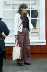 ZOOEY DESCHANEL Out for Lunch with Her Parents in Brentwood 05/04/2025