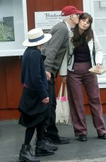 ZOOEY DESCHANEL Out for Lunch with Her Parents in Brentwood 05/04/2025