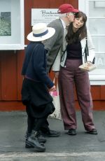 ZOOEY DESCHANEL Out for Lunch with Her Parents in Brentwood 05/04/2025