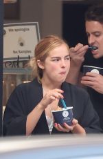 ADDISON RAE Grabs Some Frozen Yogurt with a New Boyfriend in Los Angeles 06/27/2025