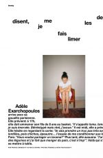 ADELE EXARCHOPOULOS in Society Magazine France, June 2025