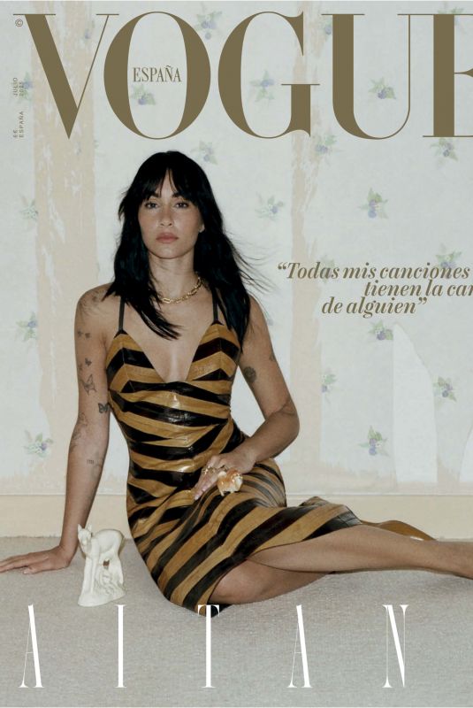 AITANA in Vogue Spain, July 2025