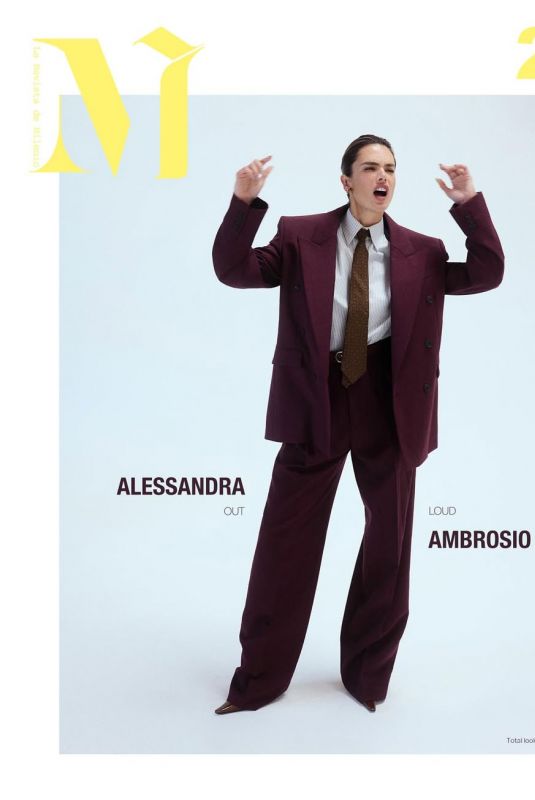 ALESSANDRA AMBROSIO for M Revista de Milenio #20, June 2025