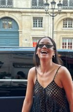 ALIZE LIM Arrives at Kenzo SS26 Show at Paris Fashion Week 06/28/2025