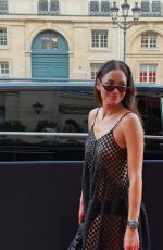 ALIZE LIM Arrives at Kenzo SS26 Show at Paris Fashion Week 06/28/2025