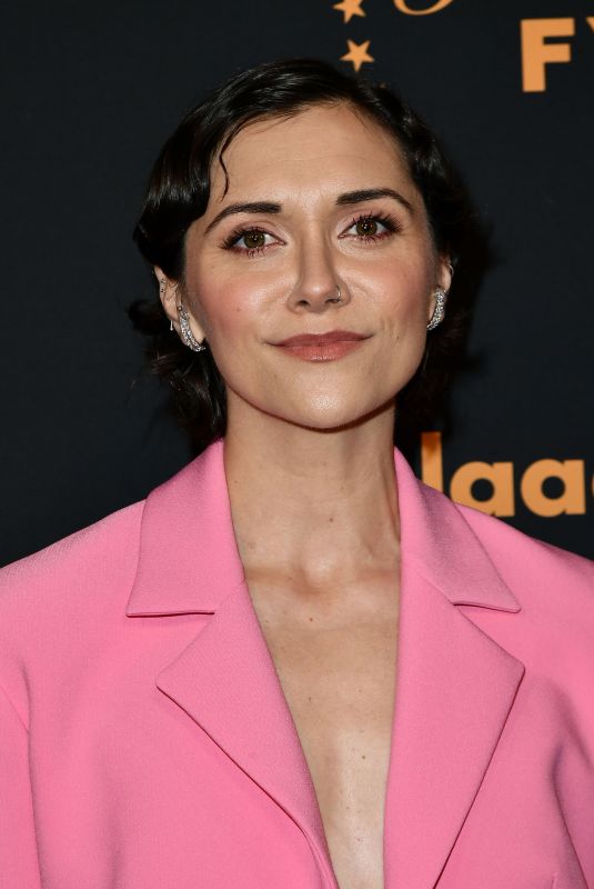 ALYSON STONER at The Hollywood Reporter x Glaad Pride Party in Los Angeles 06/11/2025