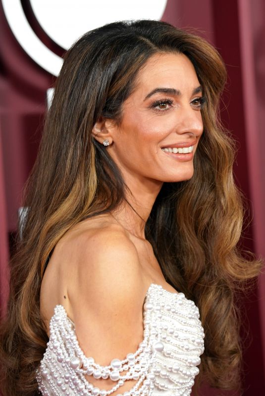 AMAL CLOONEY at 78th Annual Tony Awards at Radio City Music Hall in New York City 06/08/2025