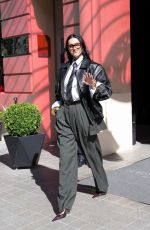 AMELIA HAMLIN Heading to Yves Saint Laurent Event in Paris 06/24/2025