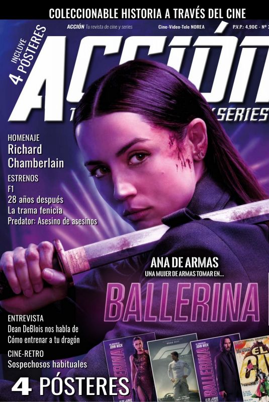 ANA DE ARMAS in Accion Cine - Video, June 2025