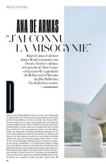 ANA DE ARMAS in Gala Magazine, France June 2025