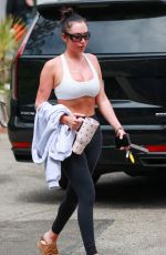 ANASTASIA KARANIKOLAOU Leaves a Yoga Class 06/12/2025