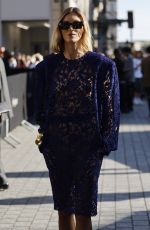 ANJA RUBIK at Saint Laurent Menswear Spring/Summer 2026 Show at Paris Fashion Week 06/24/2025