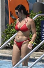 ANNIE KILNER in Bikini at a Pool on Florida Vacation 06/23/2025