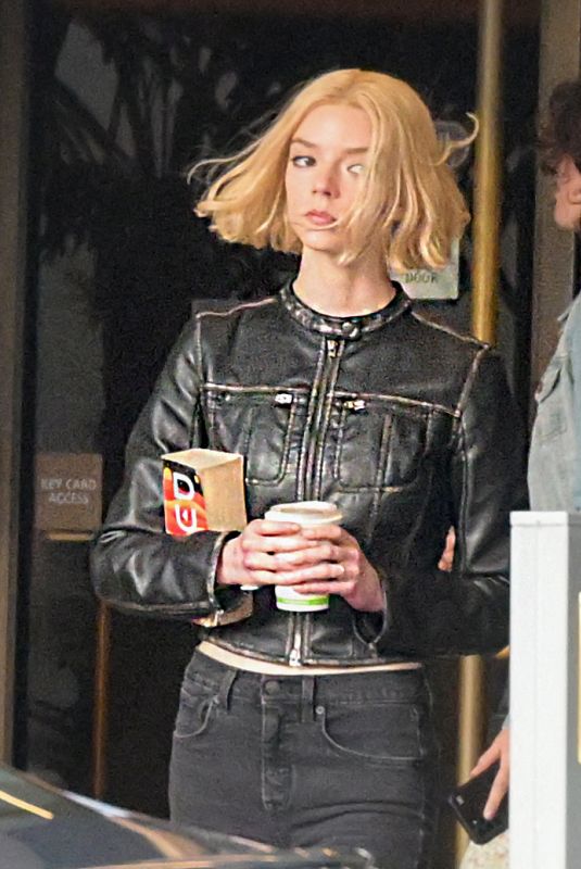ANYA TAYLOR-JOY on the Set of Lucky in Los Angeles 06/05/2025